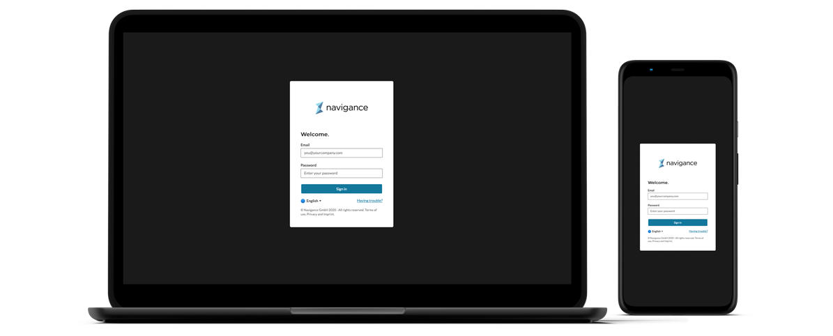 Navigance platform login